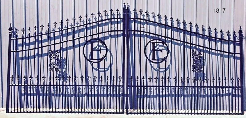 Monogrammed Iron Gate